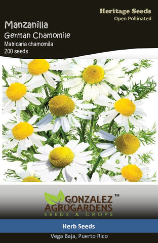 Manzanilla/German Chamomile Seeds