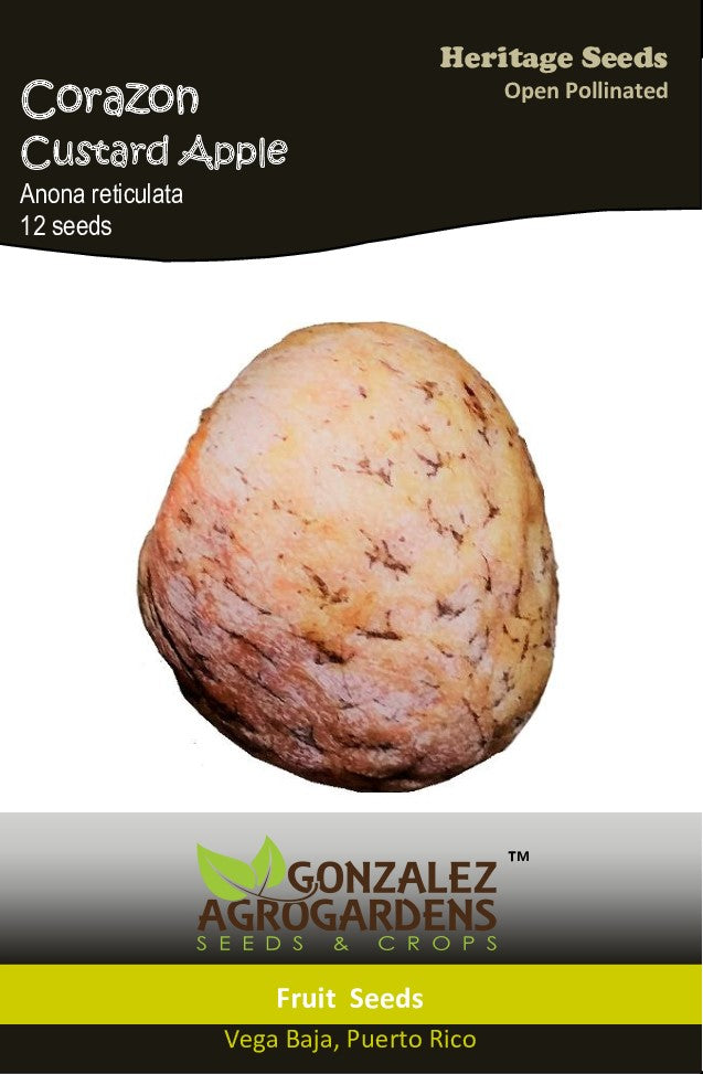 Corazon/Custard Apple Seeds