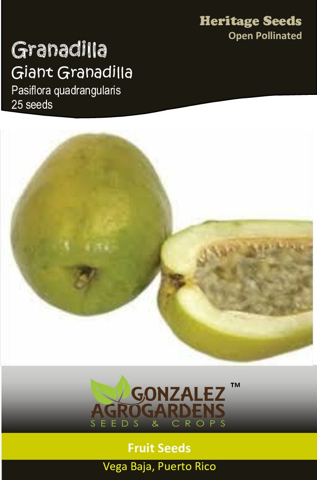 Granadilla 'Passiflora quadrangularis' Seeds